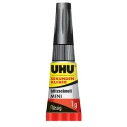 UHU Sekundenkleber Mini 3x1g 45415 blitzschnell