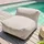 Oviala Modulares Ecksofa mit 2 Sesseln, 2 Ecken und 1 Sandhocker - Mixi