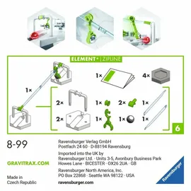 Ravensburger GraviTrax Element Zipline Erweiterung 128-tlg. 27472