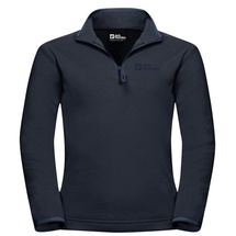 Jack Wolfskin Stehkragenpullover TAUNUS HALFZIP K blau 128