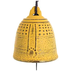 Windspiel Furin Iwachu Tsurigane 5,5 cm Gelb