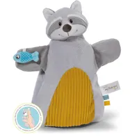 NICI Schmusetuch »My first NICI, Handpuppe Waschbär 2in1 26x25