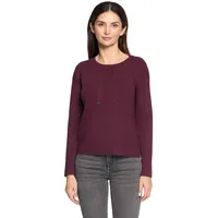 Betty Barclay Strickpullover Schwarz Aubergine 40