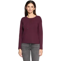 Betty Barclay Strickpullover Schwarz Aubergine 40