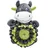 beeztees Hide 'n' Seek Kuh 32x21,5 cm grau|grün