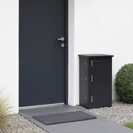 Mendler Paketkasten HWC-O51 dunkelgrau