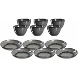 LEONARDO Matera Kombiservice 12-tlg. anthrazit