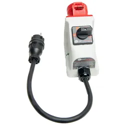 Sonel CEE-Adapter auf Schuko - 4P - schaltbar