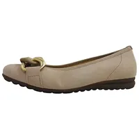 Gabor comfort Ballerinas für Damen, beige, Gr. 38 1⁄2