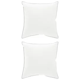 vidaXL KopfKissen 80 x 80 cm Weiß