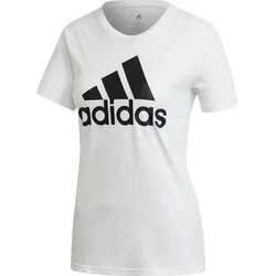 ADIDAS Damen Logo Tee Essentials Sportmode T-Shirt, WHITE, XS