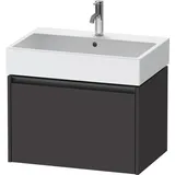 Duravit Ketho.2 Waschtischunterbau, 684x440x460mm, für Vero Air 235070, K250760, Farbe: graphit supermatt