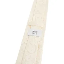 Eterna Krawatte in creme Seide, Krawatten