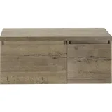 Waschtischunterschrank Sanox Frozen BxHxT 100 (60/40) x 43 cm x 45 cm Frontfarbe