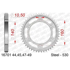 AFAM Kettensatz für Kawasaki ZZR 1100 90-92
