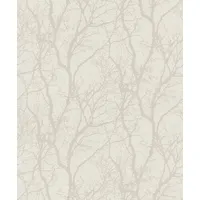 Rasch Textil Rasch Vliestapete (Floral) Weiß 10, 05 M
