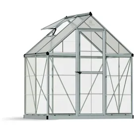 CANOPIA Hybrid Alu silber Polycarbonat 0,7 mm/Dach HKP 4 mm 2,3 m2