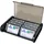 Exacompta 68114D Visitenkartenbox für Visitenkarten Topline - Schwarz