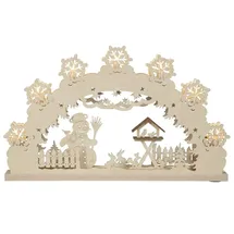 Weigla Schwibbogen Schneemann (1-tlg),