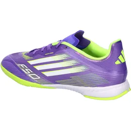 adidas Herren Fussball-Hallenschuhe F50 League IN PURRUS/FTWWHT/LUCLEM, 48
