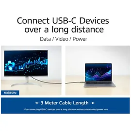 Act USB-C 3.2 Gen2 ive Optical Cable AOC Connection... - Kabel - Digital/Daten (AK4303)