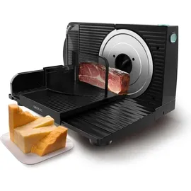 Cecotec Aufschnittmaschine Küchengeräte RocknCut 150 W Scheibe 17 cm Effizient einfach bedienen - Silber