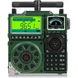 Retekess TR113 Full Band Radio, AIR SSB, tragbares Digitalradio, APP-Fernbedienung, hohe Klangqualität, wiederaufladbar, LSB/USB