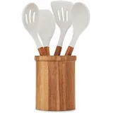 LIVOO 4-teiliges Utensilien-Set mit Topf MES153G