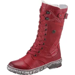 Winterstiefel KRISBUT Gr. 41, Varioschaft, rot (rot, used) Damen Schuhe