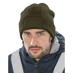 Result Recycled Thinsulate Printers Beanie - black - onesize