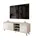 lookway SANAYI TV-Schrank 156x54x38 cm Beige Kunststoff/Metall/Holzwerkstoff
