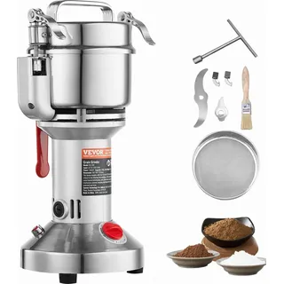 Vevor Elektrische Getreidemühle 1500W Maschine Maismühle 300g Gewürzemühle
