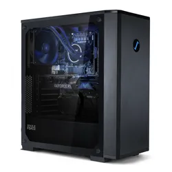 JOULE PERFORMANCE Gaming-PC "Gaming PC RTX4060TI I7 32GB 1TB L1127407", schwarz, Microsoft Windows 11 Home, Computer, Wasserkühlung
