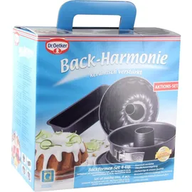 Dr. Oetker 4er Backformen-Set BackHarmonie