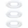 Paulmann LED-Einbauleuchte Sormus 3x 4,8W weiß