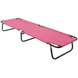 vidaXL Klappliege 120 x 60 x 30 cm Rosa