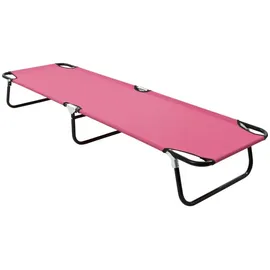 vidaXL Klappliege 120 x 60 x 30 cm Rosa