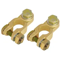 L & P Car Design A0066-4-1 Batterieklemmen Set Batteriepolklemmen