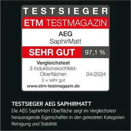 AEG TII84B10FZ Induktionskochfeld,