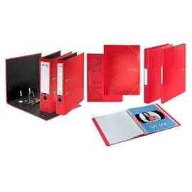 von leitz Ringbuch DIN A4 30 mm Blau 5 St.