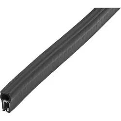 KANTENSCHUTZ-DICHTPROFIL 5000X8X15, FORM:A, EPDM SCHWARZ, KOMP:EPDM