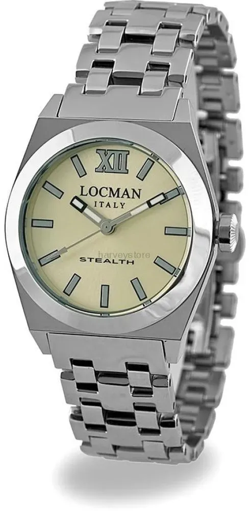 Locman Stealth Women's 020400YLFNK0BR0 Quartz Watch