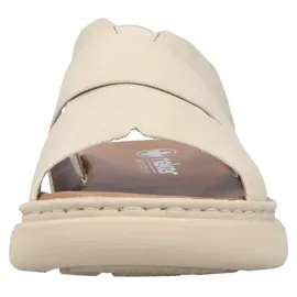 Rieker Damen Sandalen für Damen, beige, 38 EU