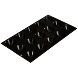 De Buyer 1975.01 Formen, Silikon, schwarz, 27.9 x 20.1 x 10.9 cm