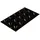 De Buyer 1975.01 Formen, Silikon, schwarz, 27.9 x 20.1 x 10.9 cm