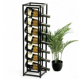 DanDiBo Ambiente Weinregal 80 x 0 x 0 cm Schwarz