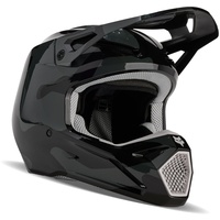 Fox Racing V1 Motocross-Helm für Jugendliche, Schwarz Camouflage, Größe L