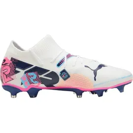 Puma FUTURE 7 MATCH VOL. UP FG/AG WEISS 10,5 - Schwarz/Weiß/Blau - 45