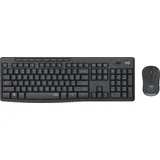 Logitech MK295 Silent Wireless Combo HR/SI schwarz