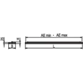 Ridi F-LINE 1-flg. 60 cm rund weiß